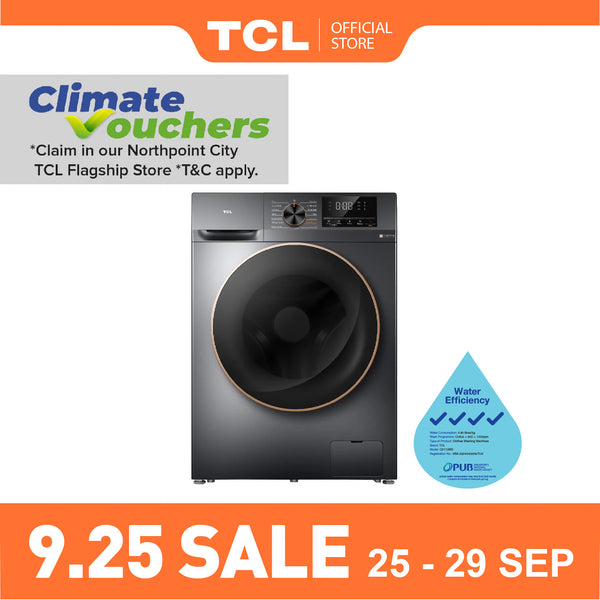 4 Ticks TCL C2110WD 10KG Washer & Dryer Combo DD Inverter