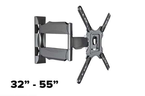 32" to 55" (Single Arm) Swivel Bracket Wall Mount ( No Installation )